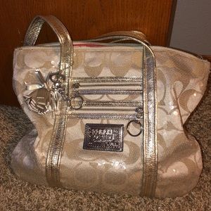 Gold Coach Poppy purse